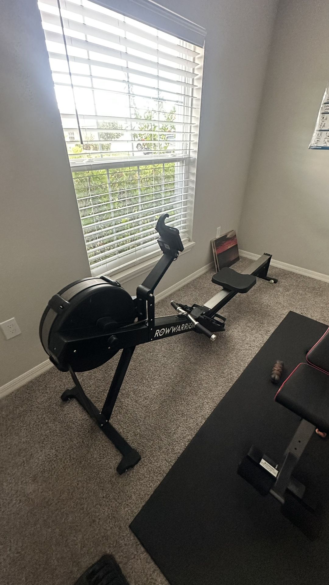 Row Warrior Air Resistance Rowing Machine – Foldable & Compact | Great Condition