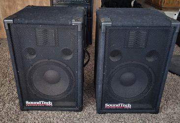 Soundtech Made in USA PA Speakers