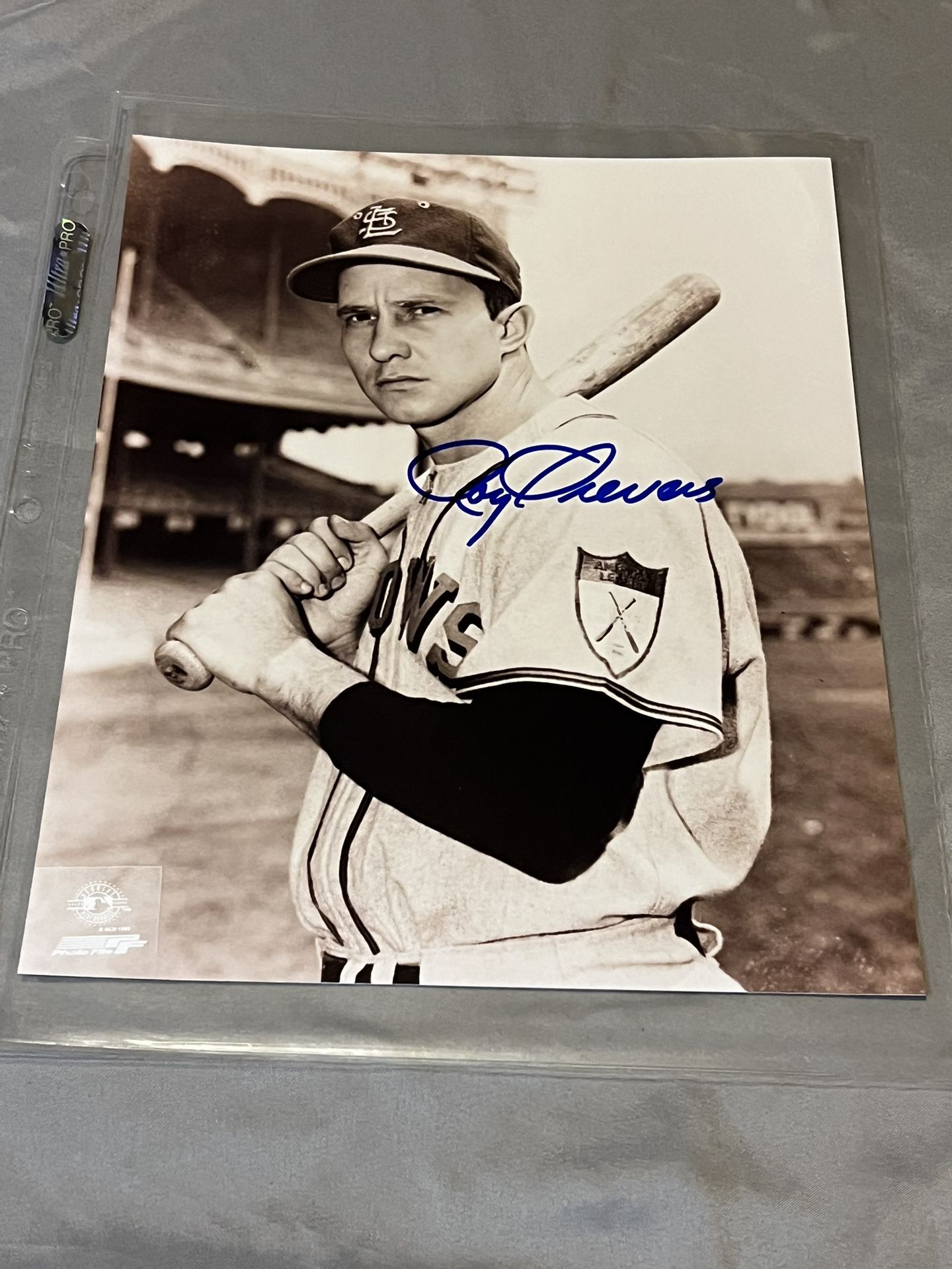 Roy Sievers Autographed “St. Louis Browns” 8”x10” Photo !