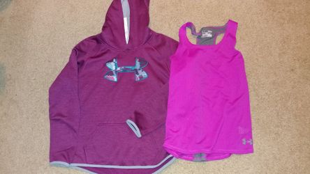 Girls Under Armour size youth large