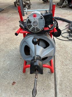 Ridgid K 400 3/8X75 foot automatic feed