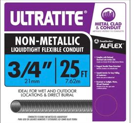 3/4 in. x 72 ft. Ultratite Liquidtight Flexible Non-Metallic PVC Conduit