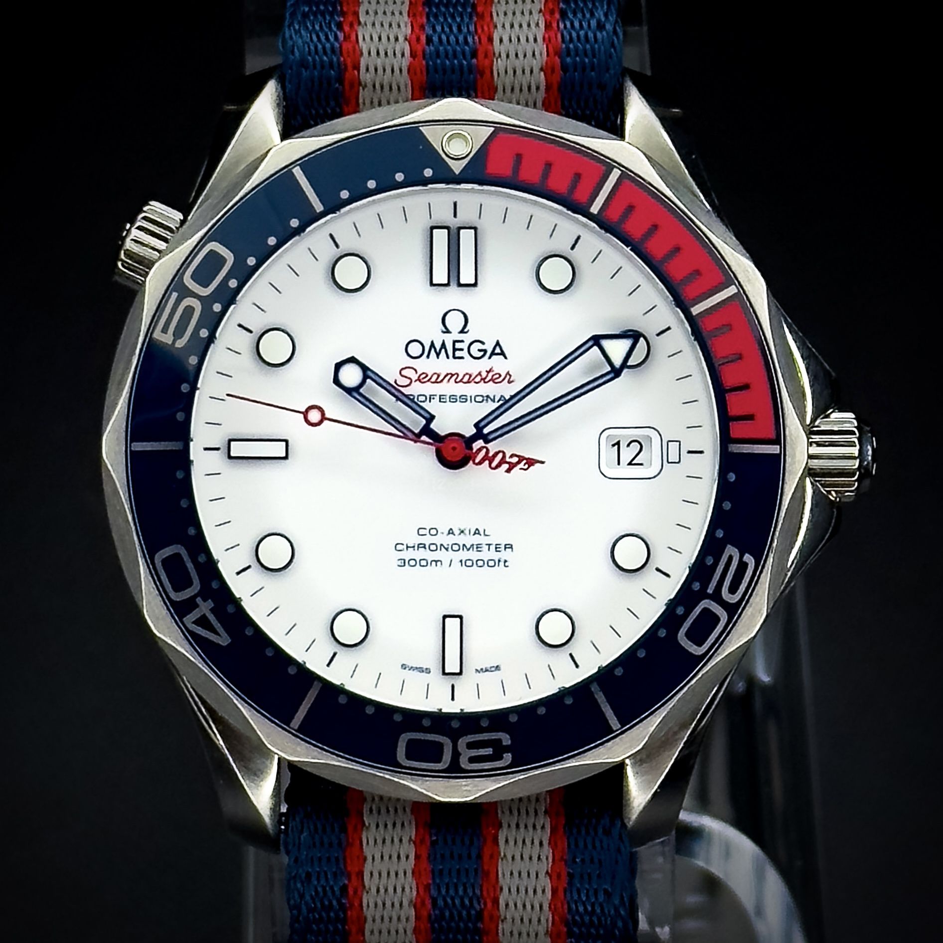 OMG Seamaster 007 James Bond Commander's Watch 41mm LE 7007 212.32.41.20.04.001