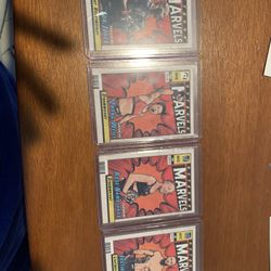 2022 UFC DONRUSS Marvel Lot Of 4