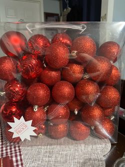 Red ornaments