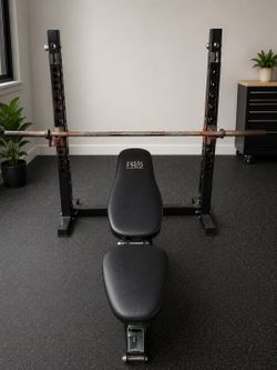 Marcy Pro bench press and Squat