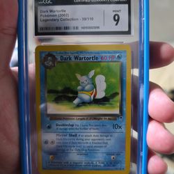 Dark Wartortle CGC 9