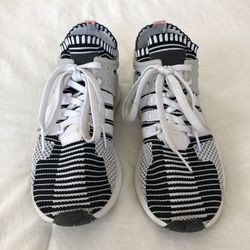 Adidas eqt support adv zebra sz 8.5 primeknit