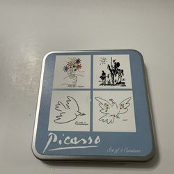 Set Of 4 Coasters Pablo Picasso