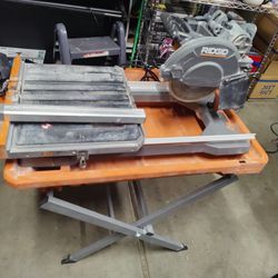 Ridgid 8" Wet Tile Saw