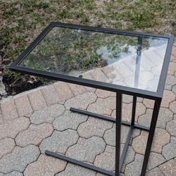 Small Glass End Table