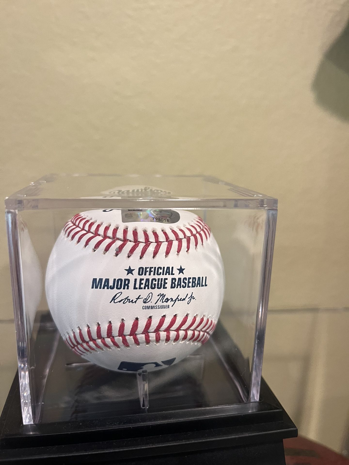 Padres Gavin Sheets Signed Baseball