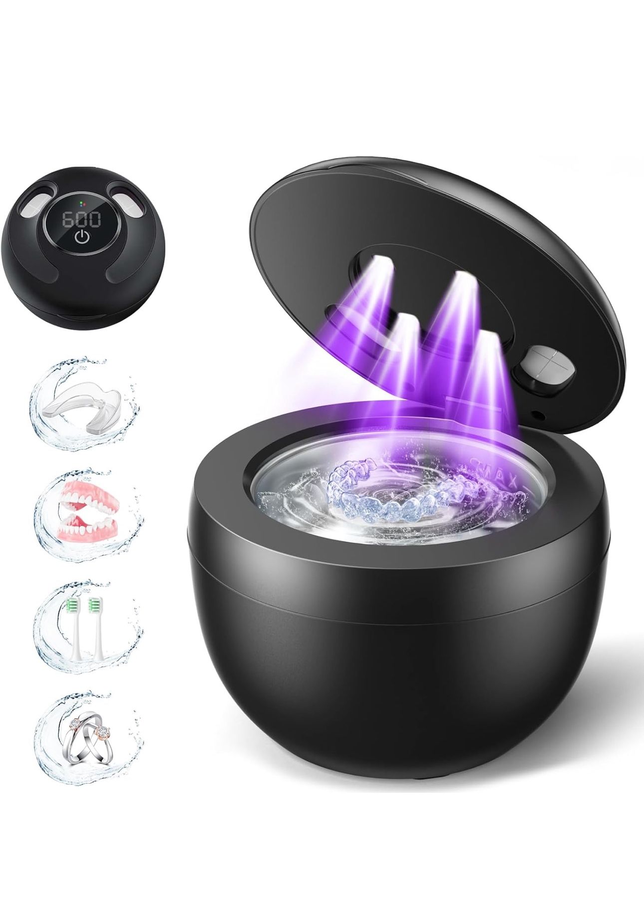 Ultrasonic Cleaner β For Retainers, Jewelry, Brushes & More