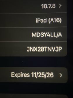 Apple iPad A16 – 128GB – Silver – Wi-Fi Only