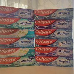 Colgate toothpaste  All NEW