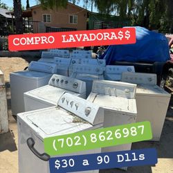 Compro Lavadoras Y Refrigeradores 
