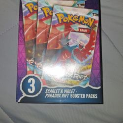 SCARLET and VIOLET PARADOX rift booster Packs 