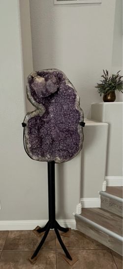 Large Amethyst with Stand