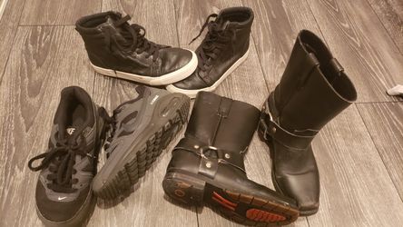 Nike BACK TO SCHOOL 🚌 SIZE 4 YOUTH SHOES COWBOY BOOTS LEATHER