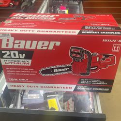 Bauer 20V Compact Chain Saw NEW IN BOX