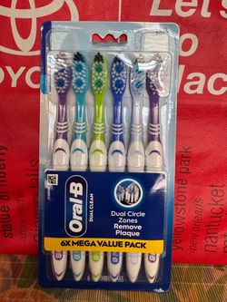 Oral-B dual clean toothbrushes