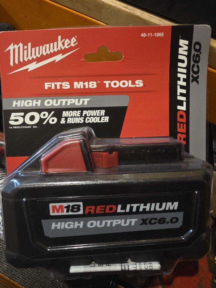 Milwaukee M18 Battery 6.0ah Pick Up Pinole Concord 