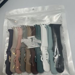 10 Pack Sport Bands Compatible with Apple Watch Bands Women Men