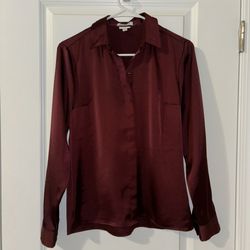 Women’s Satin Portofino Button Front Shirt