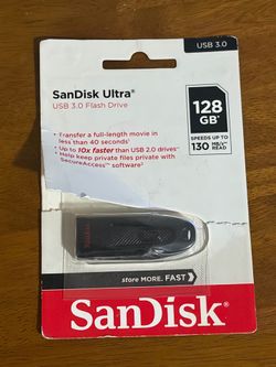 Sandisk 128gb flash drive