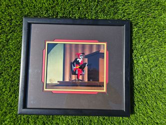 Harley Quinn Batman Animated Series Framed Cel