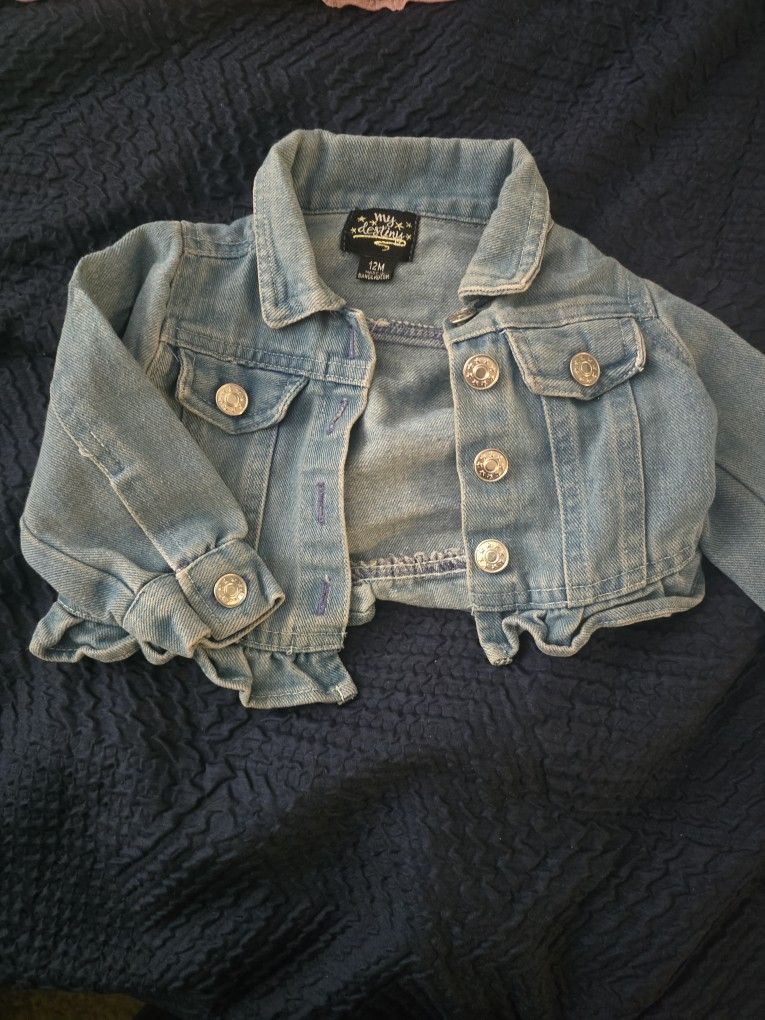 Jean Crop Jacket