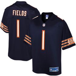 NFL Pro Line Justin Fields Men’s Chicago Bears Jersey
