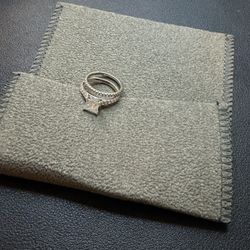 10 K Wedding Band Set 