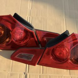 G37 Sedan Tail Lights And Reverse Lights