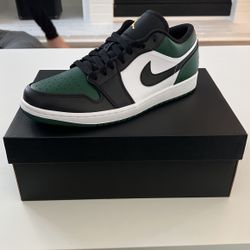 Jordan Green Toe Low