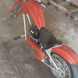Gas Powered Mini Bike Custom Look