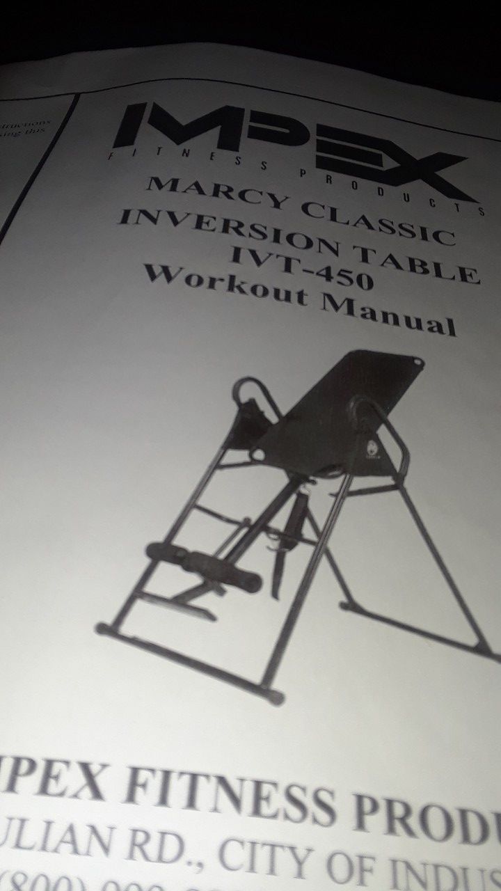 INVERSION TABLE