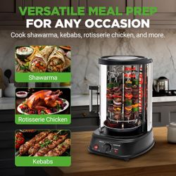 Nutrichef Rotisserie - NEW