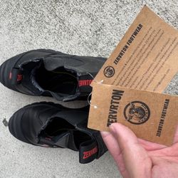 🔥$10! Brand New ZERVRTON Steel Toe Work Boots – US 9.5 | No Box | Tags On