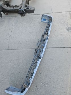 Dodge  Ram  Rear Bumper rear metal and plastic 19 to 26