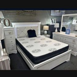 Brand New Complete Bedroom Set For $999!!! Take Home With $40 Down 