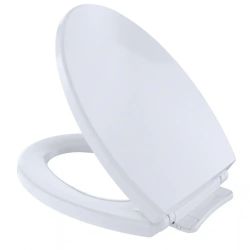 TOTO SS114#01 Elongated Soft Close Toilet Seat White Plastic
