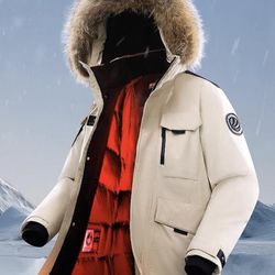 Cream Snow Jacket