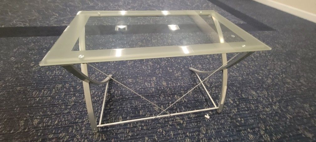 Glass Desk