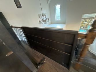 Dark Wood Bed Frame