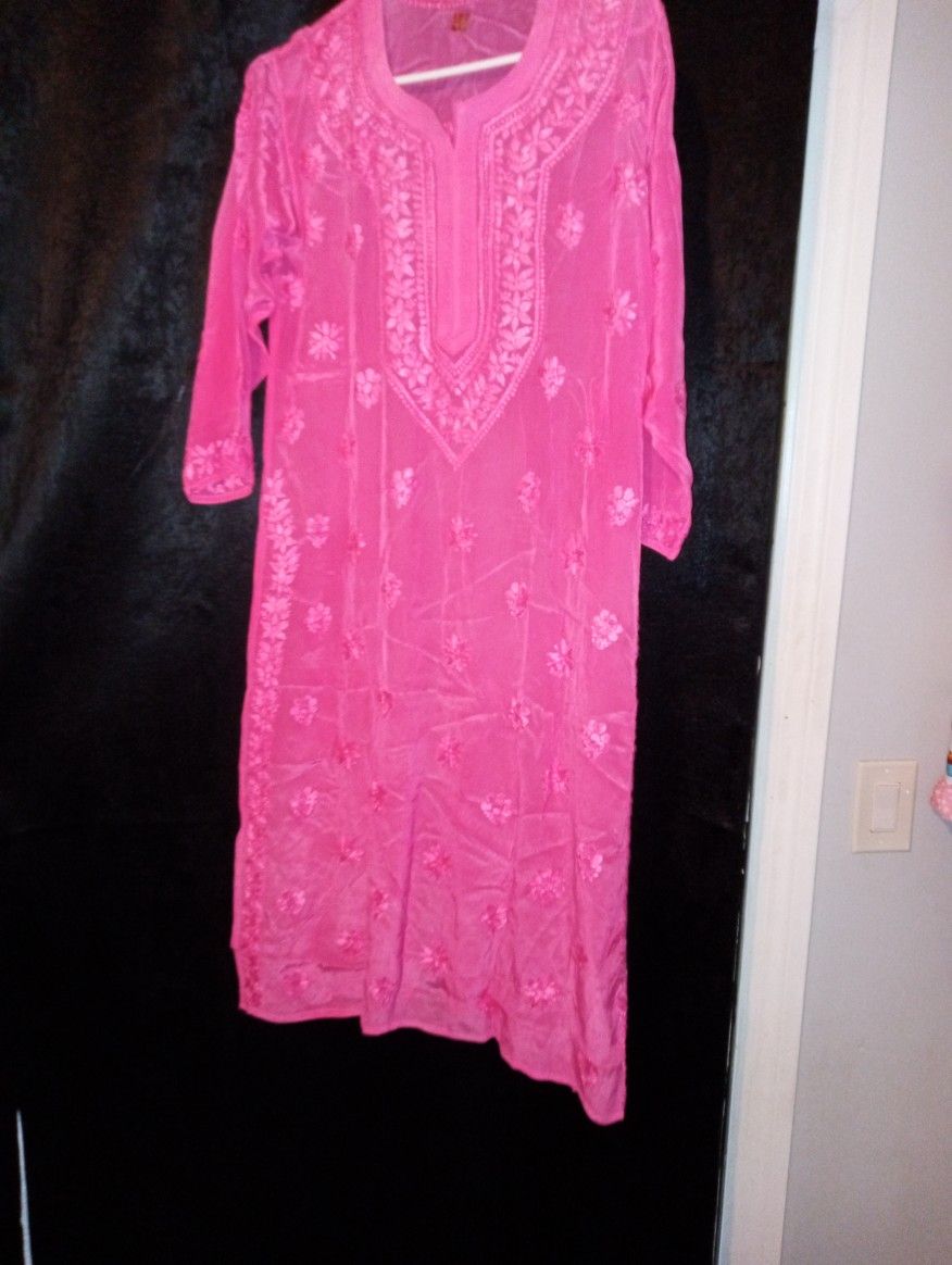 Women's Pink Bathing Suit Cover Up
