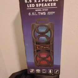 3000 W Bluetooth Speaker 🔊