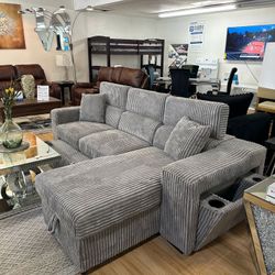 Brand New Sleeper Sectional! 