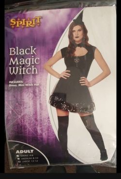 Adult Black MAGIC WITCH 