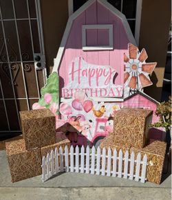 Farm Theme Birthday Party Decoration Set